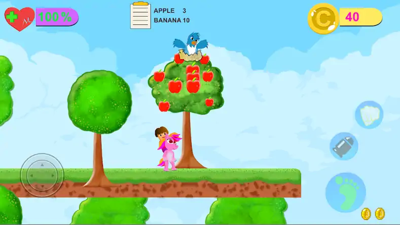 Скачать Dora Riding Pony Escape Jungle [Взлом на монеты и МОД Меню] версия 1.1.5 на Андроид