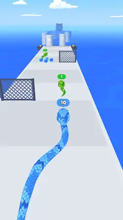 Скачать Snake Run Race: Змейка-бегалка [Взлом на монеты и МОД Меню] версия 0.3.4 на Андроид