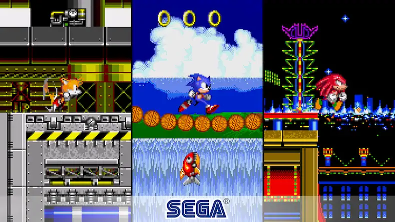 Скачать Sonic The Hedgehog 2 Classic [Взлом на монеты и МОД Меню] версия 0.2.2 на Андроид