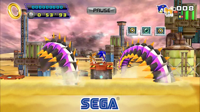 Скачать Sonic The Hedgehog 4 Ep. II [Взлом на монеты и МОД Меню] версия 1.4.5 на Андроид