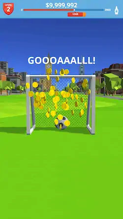 Скачать Soccer Kick [Взлом Бесконечные монеты и МОД Меню] версия 1.1.8 на Андроид