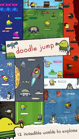 Скачать Doodle Jump [Взлом на монеты и МОД Меню] версия 0.7.8 на Андроид
