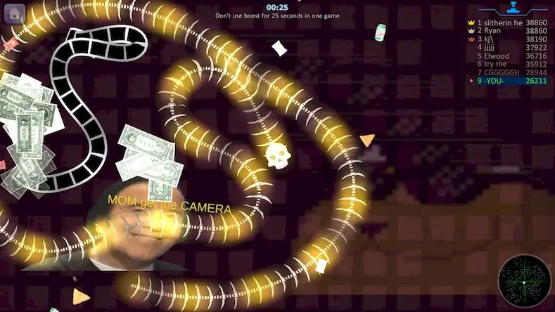 Скачать Змейка.io Worms vs Snake Zone [Взлом на деньги и МОД Меню] версия 1.7.8 на Андроид