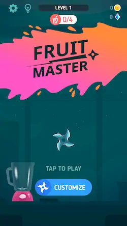 Скачать Fruit Master [Взлом Много денег и МОД Меню] версия 0.2.3 на Андроид