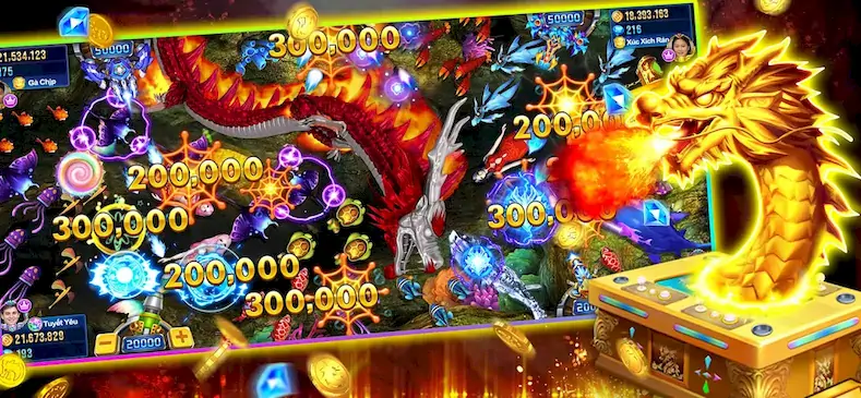 Скачать Dragon King:fish table games [Взлом Бесконечные монеты и МОД Меню] версия 1.1.7 на Андроид