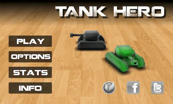Скачать Tank Hero [Взлом на монеты и МОД Меню] версия 0.6.7 на Андроид