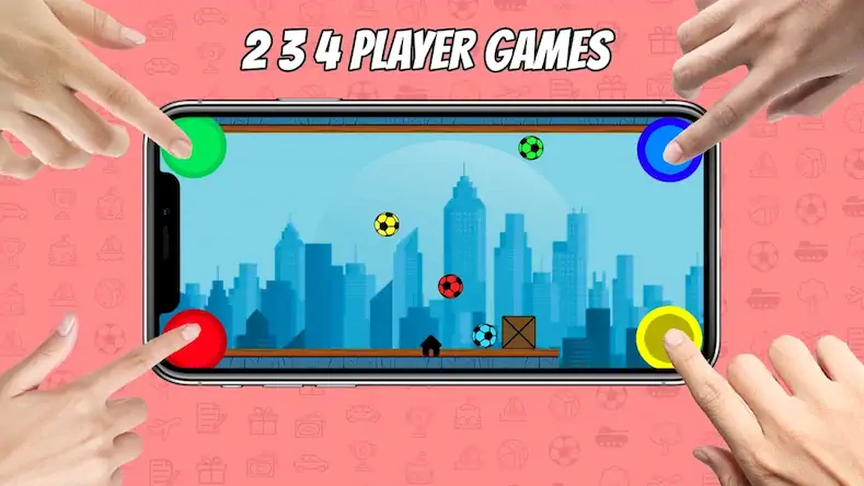 Скачать Игры: Игры на 234 игрока [Взлом на монеты и МОД Меню] версия 0.4.6 на Андроид