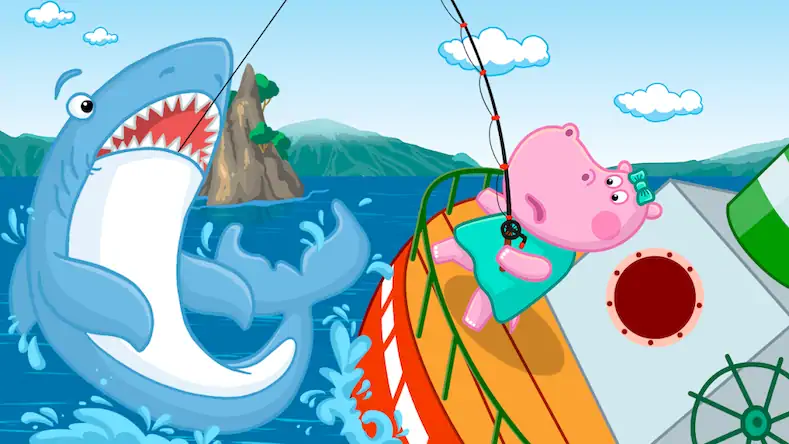 Скачать Веселая Рыбалка для Детей [Взлом на монеты и МОД Меню] версия 2.6.5 на Андроид