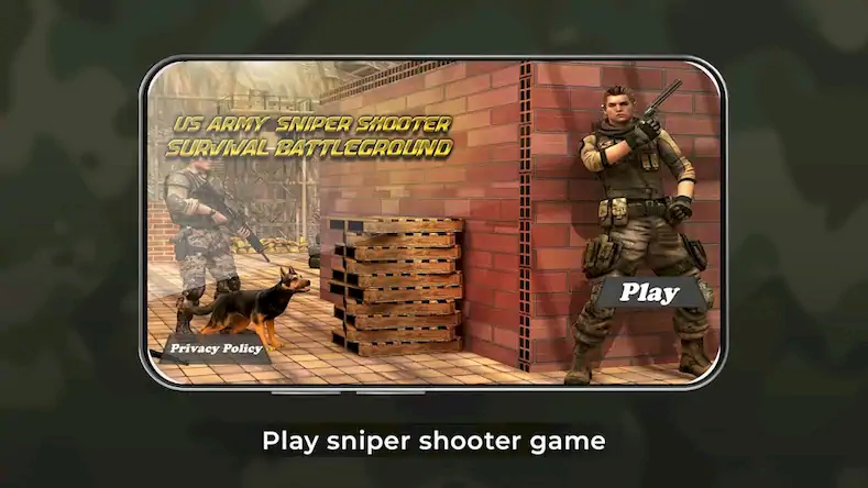 Скачать Army Sniper Shooter [Взлом Много денег и МОД Меню] версия 1.8.1 на Андроид
