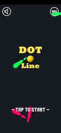 Скачать Dot Line [Взлом Бесконечные монеты и МОД Меню] версия 1.1.8 на Андроид