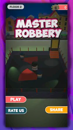 Скачать Master Robbery [Взлом на монеты и МОД Меню] версия 1.4.1 на Андроид
