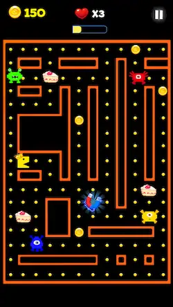 Скачать Pac Classic - Maze Escape [Взлом Бесконечные монеты и МОД Меню] версия 2.1.5 на Андроид