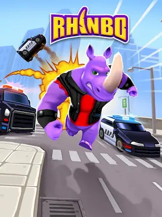 Скачать Rhinbo - Runner Game [Взлом Бесконечные монеты и МОД Меню] версия 2.8.5 на Андроид