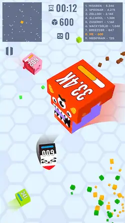 Скачать Cube Zone io [Взлом Много монет и МОД Меню] версия 2.8.4 на Андроид
