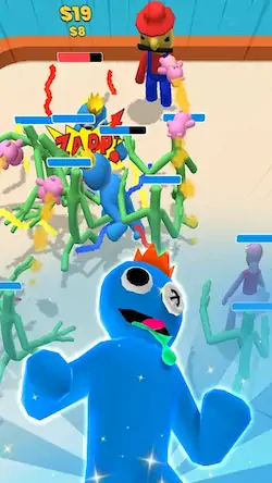 Скачать Super Monster: Rainbow Friends [Взлом Бесконечные монеты и МОД Меню] версия 1.9.7 на Андроид