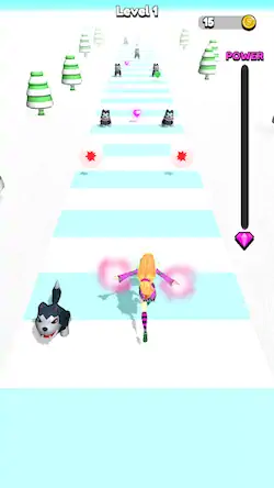 Скачать Power Girl 3D [Взлом Бесконечные монеты и МОД Меню] версия 1.6.2 на Андроид