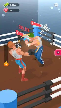 Скачать Tap Punch - 3D Boxing [Взлом Много монет и МОД Меню] версия 0.9.7 на Андроид