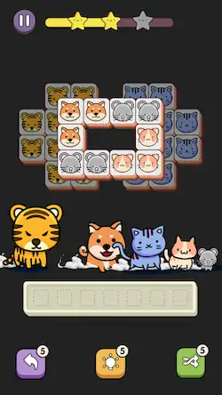 Скачать Match 3 Animal - Zen Puzzle [Взлом на деньги и МОД Меню] версия 0.7.4 на Андроид