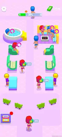 Скачать IDLE Spa Salon - 3D Arcade [Взлом Бесконечные деньги и МОД Меню] версия 0.8.6 на Андроид