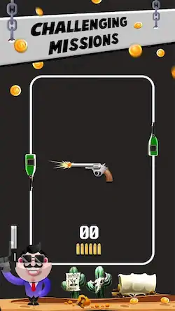 Скачать Стрельба из бутылок VS Gun [Взлом Бесконечные деньги и МОД Меню] версия 0.8.6 на Андроид