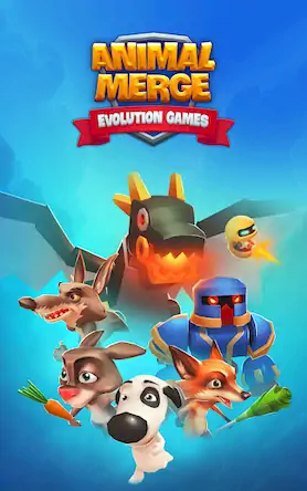 Скачать Animal Merge - Evolution Games [Взлом Много монет и МОД Меню] версия 0.7.9 на Андроид