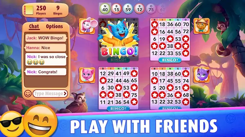 Скачать Bingo Blitz™️ - бинго онлайн [Взлом на монеты и МОД Меню] версия 0.8.6 на Андроид