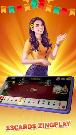 Скачать ZingPlay Games: Shan, 13 cards [Взлом Бесконечные деньги и МОД Меню] версия 0.8.7 на Андроид