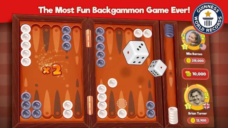 Скачать Backgammon Stars: Board Game [Взлом Бесконечные монеты и МОД Меню] версия 1.1.8 на Андроид