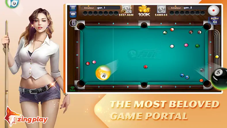 Скачать ZingPlay Games: Pool & Casual [Взлом Много денег и МОД Меню] версия 1.3.3 на Андроид