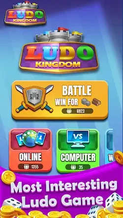 Скачать Ludo Kingdom Online Board Game [Взлом на монеты и МОД Меню] версия 2.5.3 на Андроид