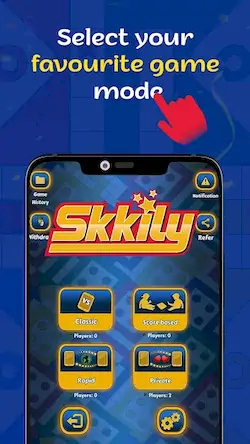 Скачать Skkily Ludo: Play Ludo & Win [Взлом Бесконечные деньги и МОД Меню] версия 2.5.3 на Андроид