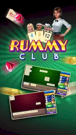 Скачать Рамми Rummy Club [Взлом Бесконечные монеты и МОД Меню] версия 1.9.9 на Андроид