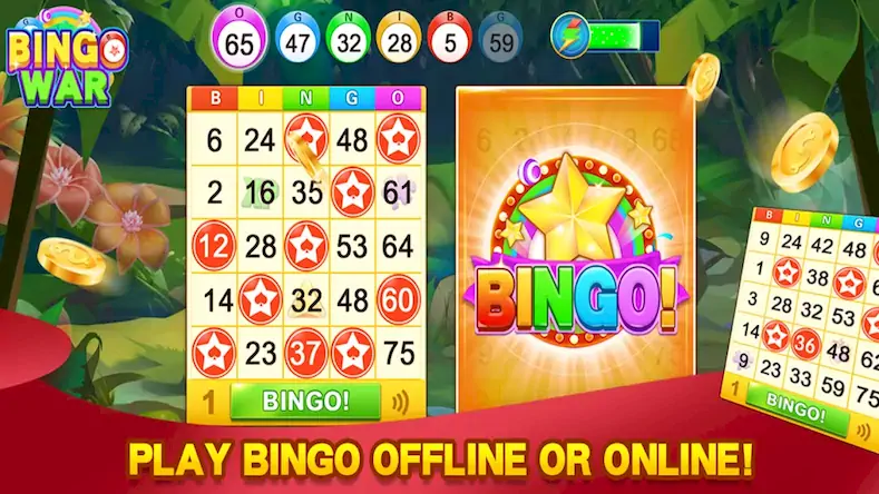 Скачать Bingo War -Bingo Games At Home [Взлом Бесконечные монеты и МОД Меню] версия 1.2.8 на Андроид