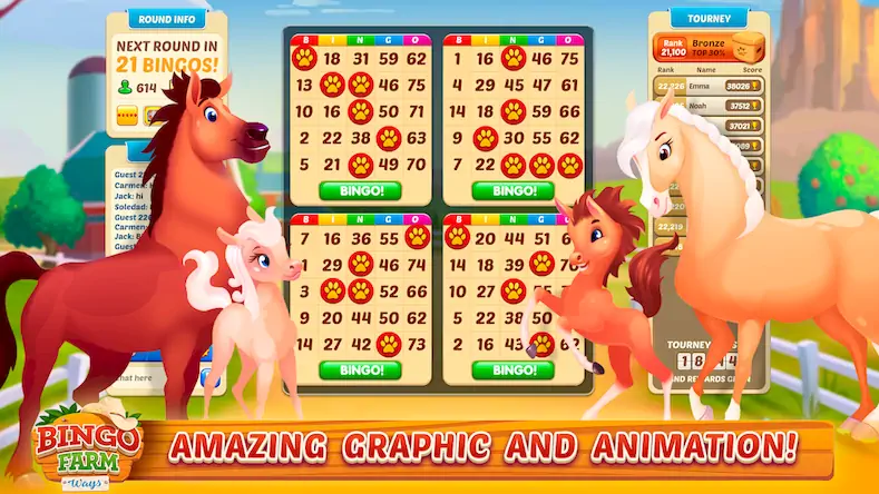 Скачать Bingo Farm Ways: Bingo Games [Взлом на монеты и МОД Меню] версия 0.5.9 на Андроид