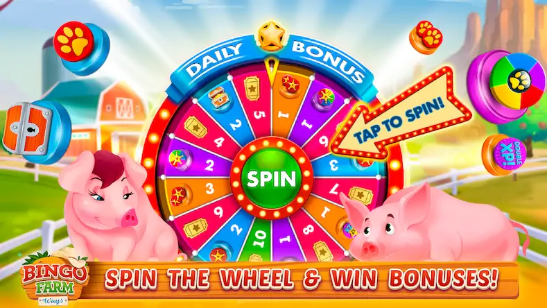 Скачать Bingo Farm Ways: Bingo Games [Взлом на монеты и МОД Меню] версия 0.5.9 на Андроид