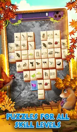 Скачать Mahjong: Autumn Leaves [Взлом Бесконечные монеты и МОД Меню] версия 0.3.4 на Андроид