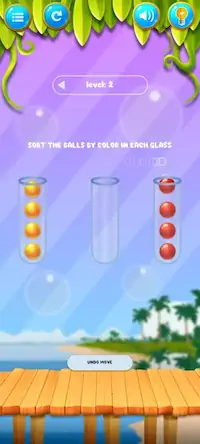 Скачать Color Ball Sort ListPull Games [Взлом Много монет и МОД Меню] версия 0.7.6 на Андроид