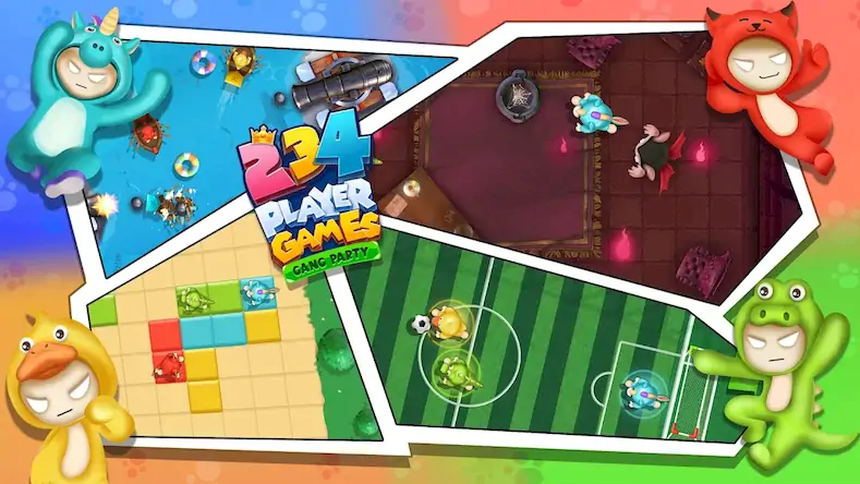 Скачать 2 3 4 Player Games: Gang Party [Взлом на деньги и МОД Меню] версия 1.1.5 на Андроид
