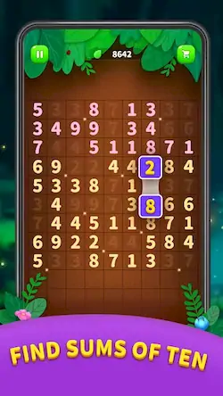 Скачать Number Match - Ten Pair Puzzle [Взлом на деньги и МОД Меню] версия 0.8.2 на Андроид