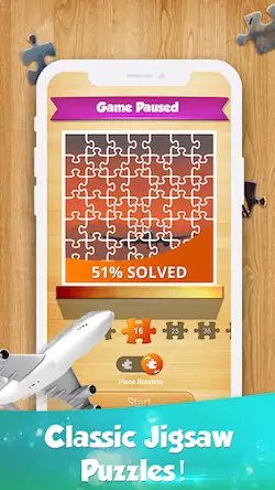 Скачать Jigsaw Go - Classic Jigsaw Puz [Взлом Много монет и МОД Меню] версия 0.3.8 на Андроид