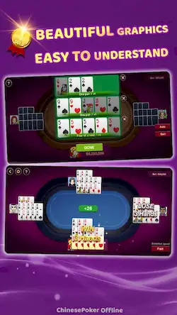 Скачать Chinese Poker Offline [Взлом на деньги и МОД Меню] версия 1.5.9 на Андроид