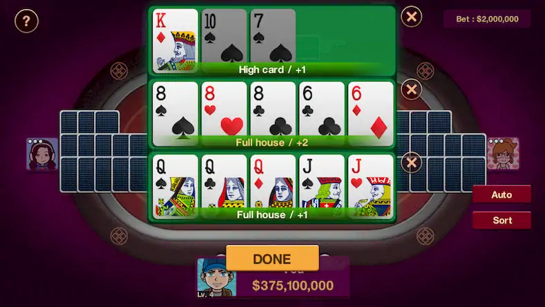 Скачать Chinese Poker Offline [Взлом на деньги и МОД Меню] версия 1.5.9 на Андроид