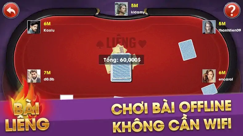 Скачать Liêng - Cào Tố - 3 Cây [Взлом на деньги и МОД Меню] версия 2.5.6 на Андроид