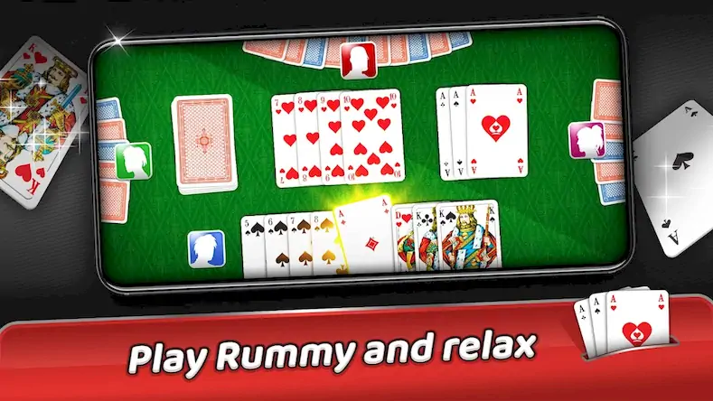 Скачать Rummy - offline card game [Взлом на монеты и МОД Меню] версия 2.4.3 на Андроид