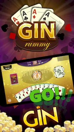 Скачать Gin Rummy - Offline Card Games [Взлом на монеты и МОД Меню] версия 2.6.6 на Андроид