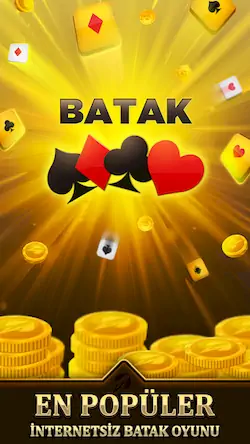 Скачать Batak HD - İnternetsiz Batak [Взлом Много монет и МОД Меню] версия 1.4.7 на Андроид