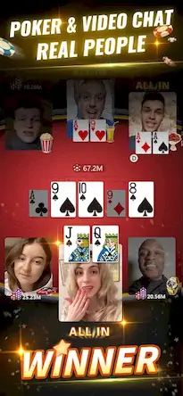 Скачать PokerGaga: Texas Holdem Live [Взлом на монеты и МОД Меню] версия 1.2.5 на Андроид