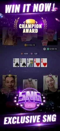 Скачать PokerGaga: Texas Holdem Live [Взлом на монеты и МОД Меню] версия 1.2.5 на Андроид