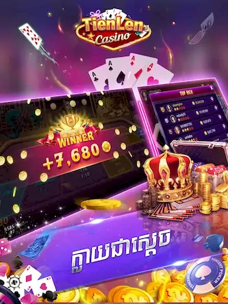 Скачать Tien len Casino - Kla Klouk, L [Взлом Много денег и МОД Меню] версия 0.1.5 на Андроид