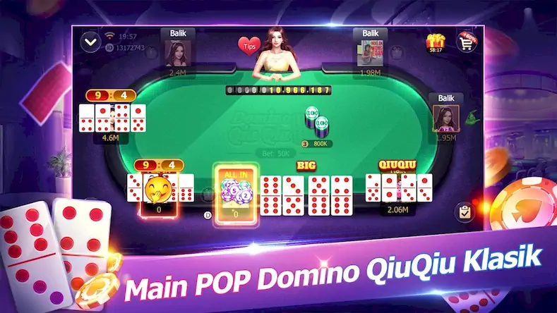 Скачать Domino QiuQiu 99 QQ Gaple Slot [Взлом на монеты и МОД Меню] версия 1.2.5 на Андроид